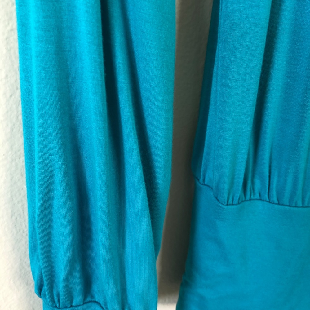 Karen Kane Turquoise Top - Picture 5 of 7